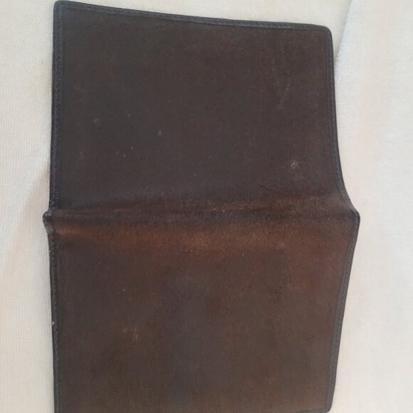 Brown Suede Wallet - Picture 3 of 3